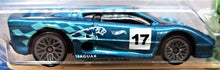 Load image into Gallery viewer, Hot Wheels 2020 Jaguar XJ220 Dark Turquoise #148 HW Exotics 8/10 New Long Card