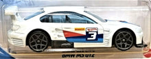 Load image into Gallery viewer, Hot Wheels 2021 BMW M3 GT2 White Pearl #57 HW Race Day 4/10 New Long Card