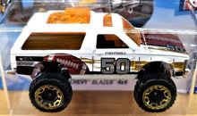 Load image into Gallery viewer, Hot Wheels 2018 Chevy Blazer 4x4 White #205 HW Sports 6/10 New