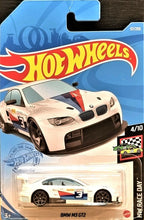 Load image into Gallery viewer, Hot Wheels 2021 BMW M3 GT2 White Pearl #57 HW Race Day 4/10 New Long Card