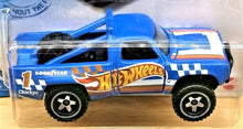 Load image into Gallery viewer, Hot Wheels 2021 '87 Dodge D100 Blue #168 HW Race Team 1/10 New Long Card