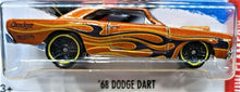 Load image into Gallery viewer, Hot Wheels 2017 '68 Dodge Dart Orange #249 HW Flames 8/10 New
