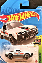Load image into Gallery viewer, Hot Wheels 2021 Porsche 914 Safari White #223 HW Exotics 5/10 New Long Card