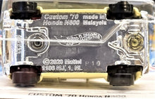 Load image into Gallery viewer, Hot Wheels 2021 Custom '70 Honda N600 Cream Yellow #187 HW J-Imports 7/10 New
