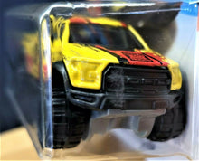 Load image into Gallery viewer, Hot Wheels 2018 '17 Ford F-150 Raptor Yellow #175 HW Hot Trucks 6/10 New