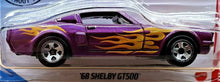 Load image into Gallery viewer, Hot Wheels 2020 '68 Shelby GT500 Magenta #169 HW Flames 5/10 New Long Card