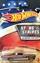 Load image into Gallery viewer, Hot Wheels 2020 '64 Pontiac GTO Red Stars & Stripes 3/10 New Long Card