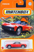Load image into Gallery viewer, Matchbox 2021 '71 Porsche 914 Red MBX Highway #45/100 New Long Card