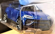 Load image into Gallery viewer, Hot Wheels 2021 '17 Lamborghini Urus Blue #64 Factory Fresh 4/10 New Long Card