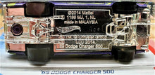 Load image into Gallery viewer, Hot Wheels 2020 '69 Dodge Charger 500 Purple #189 HW Flames 8/10 New Long Card