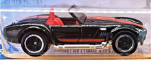 Load image into Gallery viewer, Hot Wheels 2020 Shelby Cobra 427 SC Black #191 HW Roadsters 4/5 New Long Card