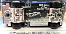 Load image into Gallery viewer, Hot Wheels 2019 1978 Dodge LI'L Red Express Truck Dark Blue #55 HW Hot Trucks