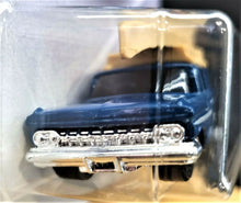 Load image into Gallery viewer, Matchbox 2018 '59 Chevy Wagon Dark Blue #10 MBX Road Trip 8/35 New Long Card