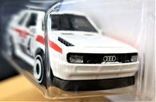 Load image into Gallery viewer, Hot Wheels 2019 '84 Audi Sport Quattro White #43 Baja Blazers 7/10 New Long Card