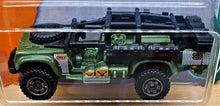 Load image into Gallery viewer, Matchbox 2017 Sahara Survivor Dark Green #122 MBX Explorers New Long Card