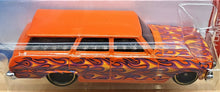 Load image into Gallery viewer, Hot Wheels 2020 '64 Chevy Nova Wagon Orange #141 HW Flames 3/10 New Long Card