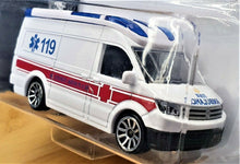 Load image into Gallery viewer, Majorette 2019 VW Crafter White #203 Taiwan Limited New Long Card