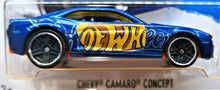 Load image into Gallery viewer, HOT WHEELS 2016 CHEVY CAMARO CONCEPT BLUE #23 HW Digital Circuit 3/10 New
