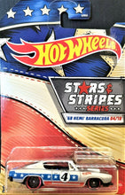 Load image into Gallery viewer, Hot Wheels 2020 '68 Hemi Barracuda Silver Stars & Stripes 4/10 New Long Card