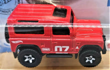 Load image into Gallery viewer, Hot Wheels 2020 Land Rover Defender 90 Red #199 Factory Fresh 4/10 New Long Card
