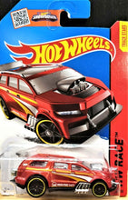 Load image into Gallery viewer, Hot Wheels 2015 NITRO TAILGATER Red #153 HW WORLD RACE 8/10 New Long Card