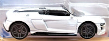 Load image into Gallery viewer, Hot Wheels 2020 2019 Audi R8 Spyder White #175 Factory Fresh 1/10 New Long Card