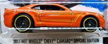 Load image into Gallery viewer, Hot Wheels 2017 2013 Chevy Camaro Special Edition Orange #246 Camaro Fifty 3/5