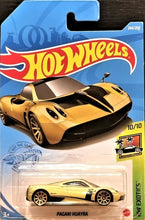 Load image into Gallery viewer, Hot Wheels 2021 Pagani Huayra Gold #244 HW Exotics 10/10 New Long Card