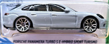Load image into Gallery viewer, Hot Wheels 2019 Porsche Panamera Turbo S E-Hybrid Sport Turismo Grey Green Speed