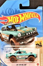 Load image into Gallery viewer, Hot Wheels 2021 Big-Air Bel-Air Turquoise #130 Baja Blazers 10/10 New Long Card
