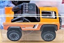 Load image into Gallery viewer, Hot Wheels 2021 Custom Ford Bronco Orange #163 Then & Now 6/10 New Long Card