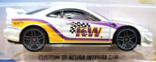 Load image into Gallery viewer, Hot Wheels 2019 Custom '01 Acura Integra GSR White #5 HW Speed Graphics 9/10 New