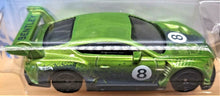 Load image into Gallery viewer, Hot Wheels 2020 2018 Bentley Continental GT3 Green #246 Nightburnerz 1/10 New