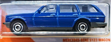 Load image into Gallery viewer, Matchbox 2020 Mercedes-Benz S123 Wagon Blue #13 MBX City New Long Card