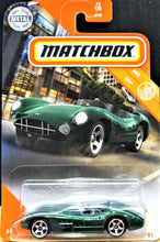 Load image into Gallery viewer, Matchbox 2020 1956 Aston Martin DBR1 Dark Green #73 MBX City New Long Card