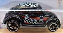 Load image into Gallery viewer, Hot Wheels 2018 Volkswagen Beetle Black #262 Checkmate 8/9 New Long Card
