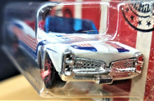 Load image into Gallery viewer, Hot Wheels 2018 50th Anniversary 1967 Pontiac GTO White Stars & Stripes 6/10 New