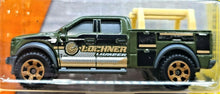 Load image into Gallery viewer, Matchbox 2017 '15 Ford F-150 Contractor Truck Olive Green #47 MBX Construction