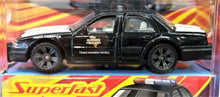 Load image into Gallery viewer, Matchbox 2020 2006 Ford Crown Victoria Police Black #8 Superfast New