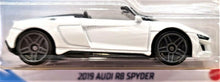 Load image into Gallery viewer, Hot Wheels 2020 2019 Audi R8 Spyder White #175 Factory Fresh 1/10 New Long Card