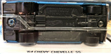 Load image into Gallery viewer, Hot Wheels 2020 '64 Chevy Chevelle SS Satin Blue #247 Nightburnerz 10/10 New