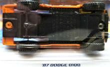 Load image into Gallery viewer, Hot Wheels 2020 '87 Dodge D100 Orange #128 HW Speed Graphics 6/10 New Long Card