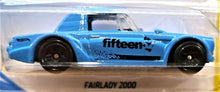 Load image into Gallery viewer, Hot Wheels 2018 Fairlady 2000 Blue #55 HW Speed Graphics 3/10 New Long Card