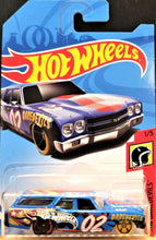 Load image into Gallery viewer, Hot Wheels 2018 '70 Chevelle SS Wagon Blue HW Daredevils 1/5 New Long Card