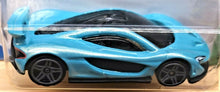 Load image into Gallery viewer, Hot Wheels 2020 McLaren P1 Turquoise #149 HW Exotics 9/10 New Long Card