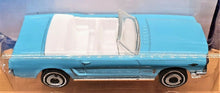 Load image into Gallery viewer, Hot Wheels 2020 '65 Ford Mustang Convertible Light Blue #59 HW Screen Time 5/10