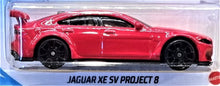Load image into Gallery viewer, Hot Wheels 2021 Jaguar XE SV Project 8 Red #85 HW Torque 1/5 New Long Card