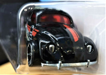 Load image into Gallery viewer, Hot Wheels 2018 Volkswagen Beetle Black #262 Checkmate 8/9 New Long Card