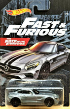 Load image into Gallery viewer, Hot Wheels 2020 '15 Mercedes-AMG GT Dark Grey Fast & Furious 1/5 New Long Card