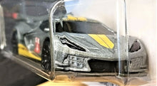 Load image into Gallery viewer, Hot Wheels 2021 Corvette C8.R Silver #105 HW Race Day 6/10 New Long Card